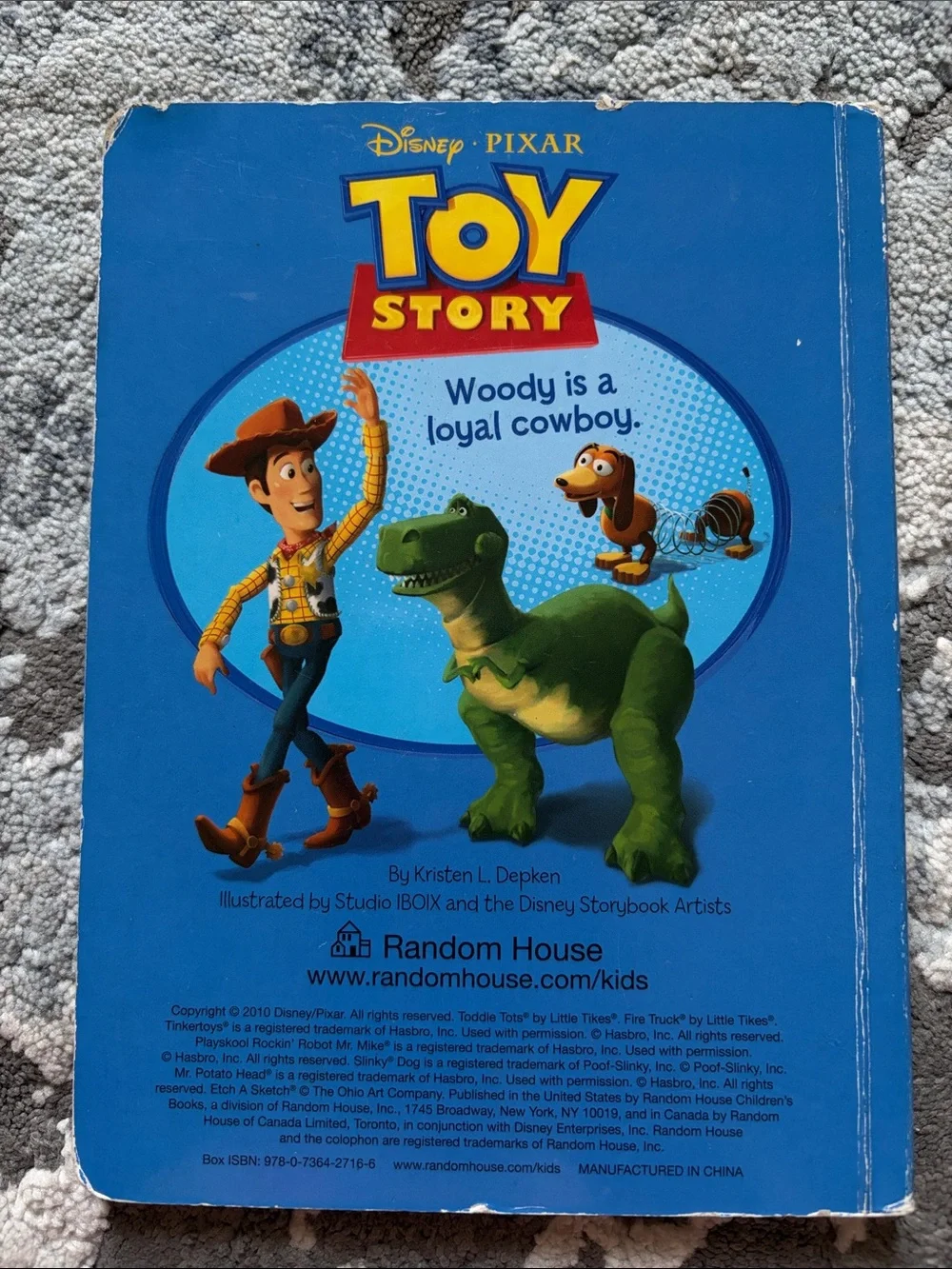 ❤️$3 Toy Story Woody Board Book